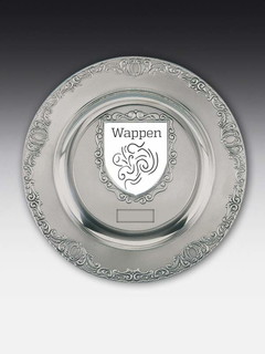 Metalen schaal Neutraal wapen