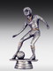 Kunstsofffigur Fußballspielerin