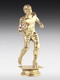 Kunststofffigur A. Footballspieler