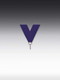 Band Violett, LxB: 80 x 2,2cm