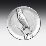 Große Medaille Kanarienvogel