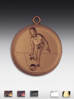Metall-Medaille Kegeln-Frau