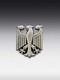 Tinnen relief Bundesadler