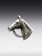 Tinnen relief Paard