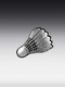 Tinnen relief Badminton