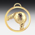 Metall-Medaille Torwart