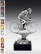 Metallfigur Radfahrer