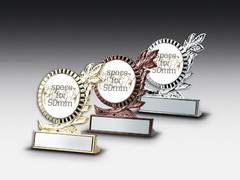 Metal trophy Laurels