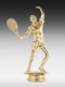Kunststofffigur Tennisspieler