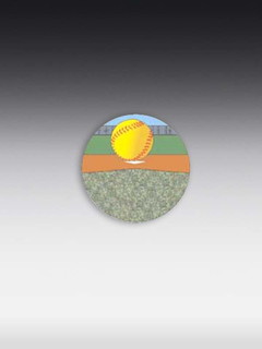 Holographix-Emblem Softball