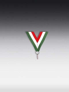 Band Grün-Weiss-Rot, LxB: 80 x 2,2cm