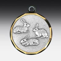 Medaille Hasen