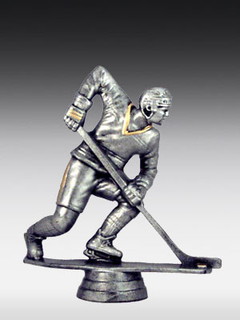 Kunstsofffigur Eishockeyspieler