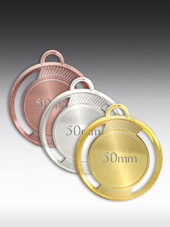 Metall-Medaillenhalter Sun