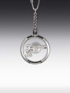 Schlüsselanhänger Pistole