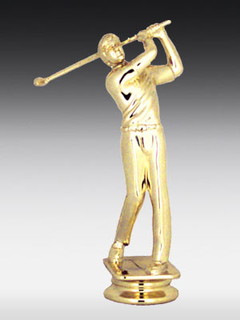 Kunststofffigur Golfer