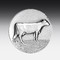 Große Medaille Kuh Holstein