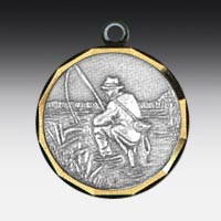 Medaille Angeln