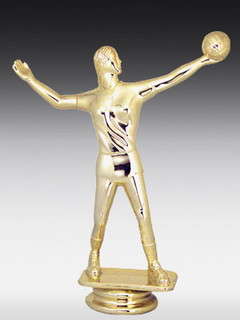 Kunststofffigur Volleyballspielerin