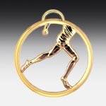 Metall-Medaille Laufen