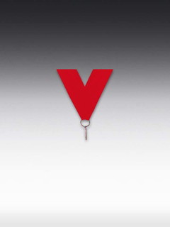 Band Feuerrot LxB: 80 x 2,2cm