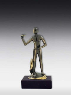 Resin-Artfigur Dartwerfer