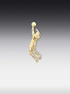 Kunststoff-Relief Volleyballspieler