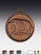 Metall-Medaille Wildschwein