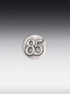 Tinnen embleem 85