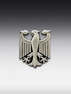 Tinnen relief Bundesadler