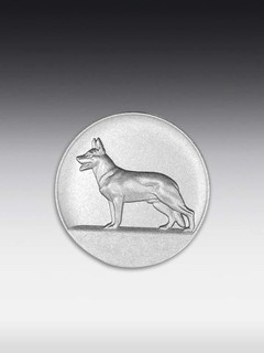 Metallemblem Schäferhund
