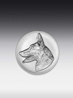 Metallemblem Schäferhund (Kopf)