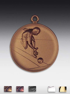 Metall-Medaille Kegeln-Mann
