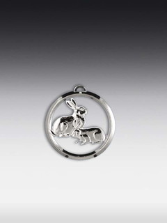 Medaille Kaninchen