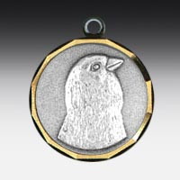 Medaille Kanarienvogel