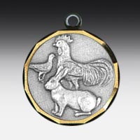 Medaille Kleintrierzucht