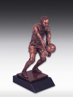 Resinfigur Volleyballspieler