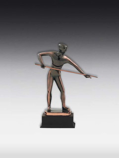 Resin-Artfigur Billard