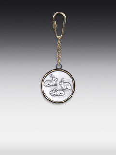 Schlüsselanhänger Hasen