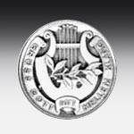 Metall-Medaille Lyra