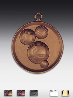 Metall-Medaille Petanque
