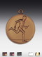 Metall-Medaille Staffellauf-Mann