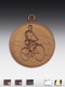 Metall-Medaille Radfahren-Frau