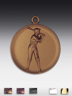 Metall-Medaille Softball-Frau