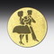 Aluminum centre Dancing couple
