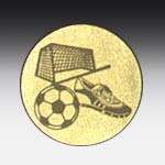 Aluminiumemblem Fußball