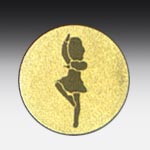 Aluminum centre Dancing girl (carnival)