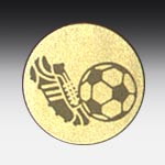 Aluminum centre Soccer (ball and shoe)