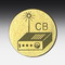 Aluminum centre CB radio