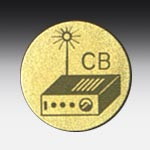 Aluminum centre CB radio
